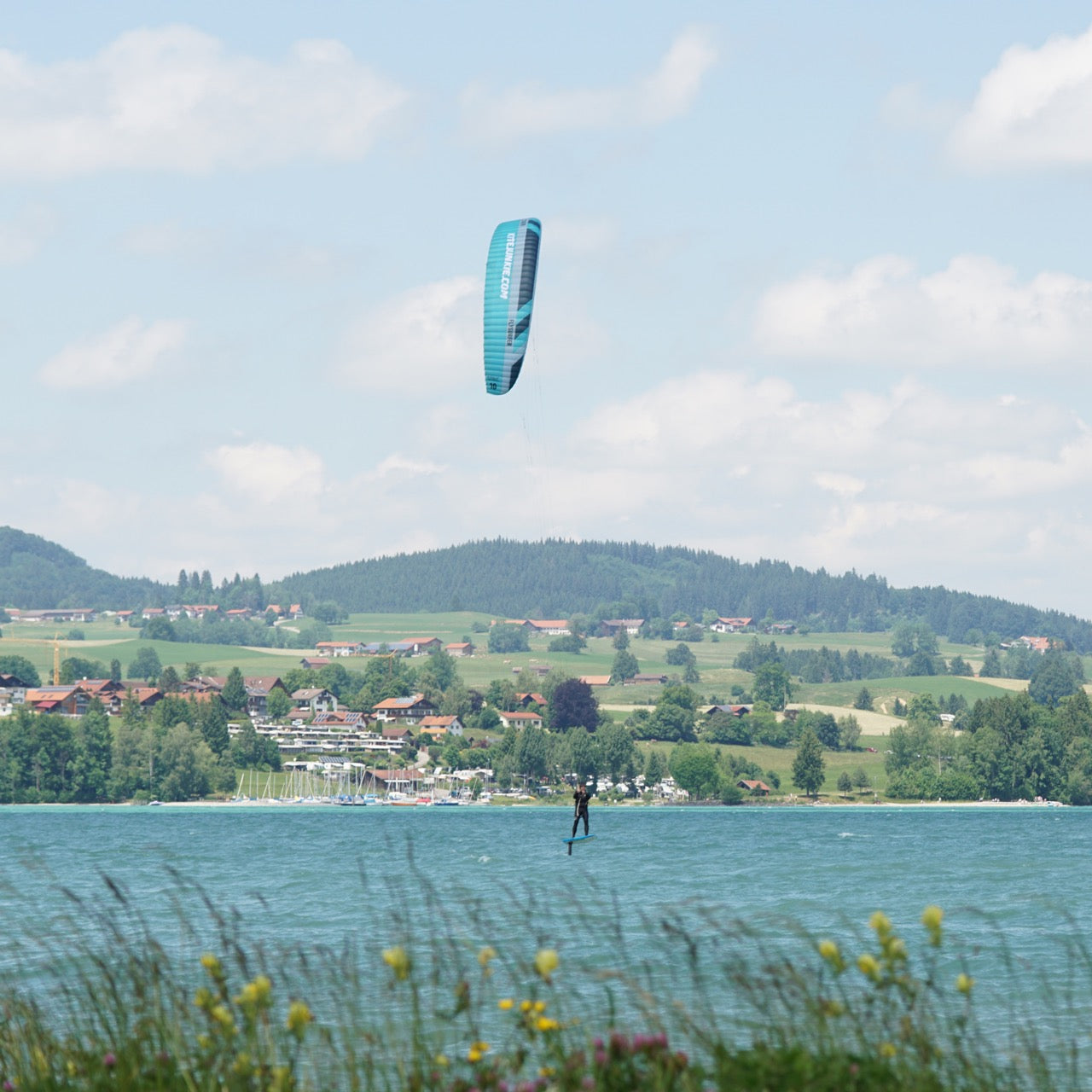 Kitejunkie am Wasser Hydrofoil Kiten