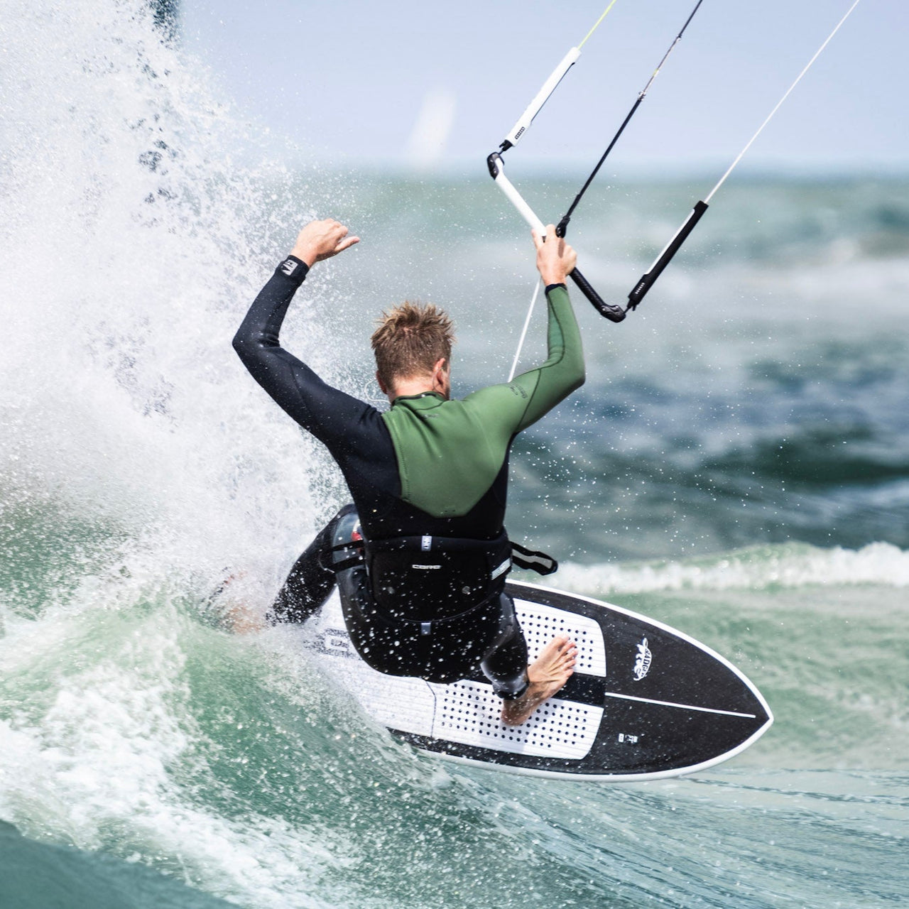 Core Badger PRO beim Kitesurfen