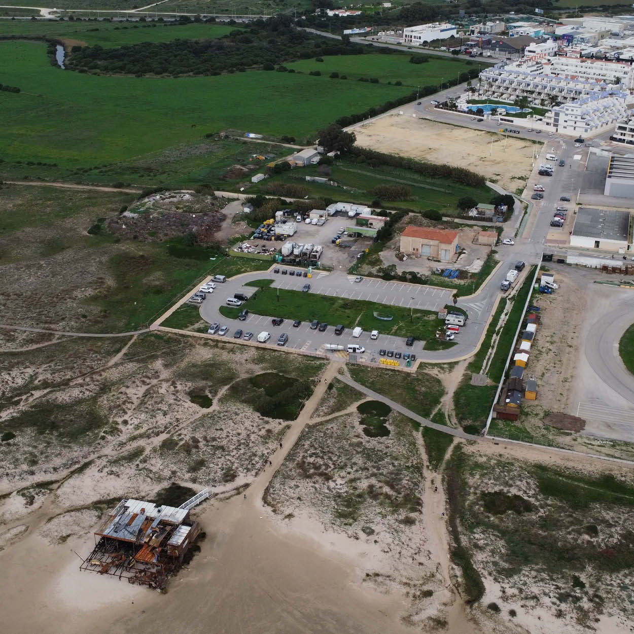 Parkplatz Kitespot – Los Lances Sued