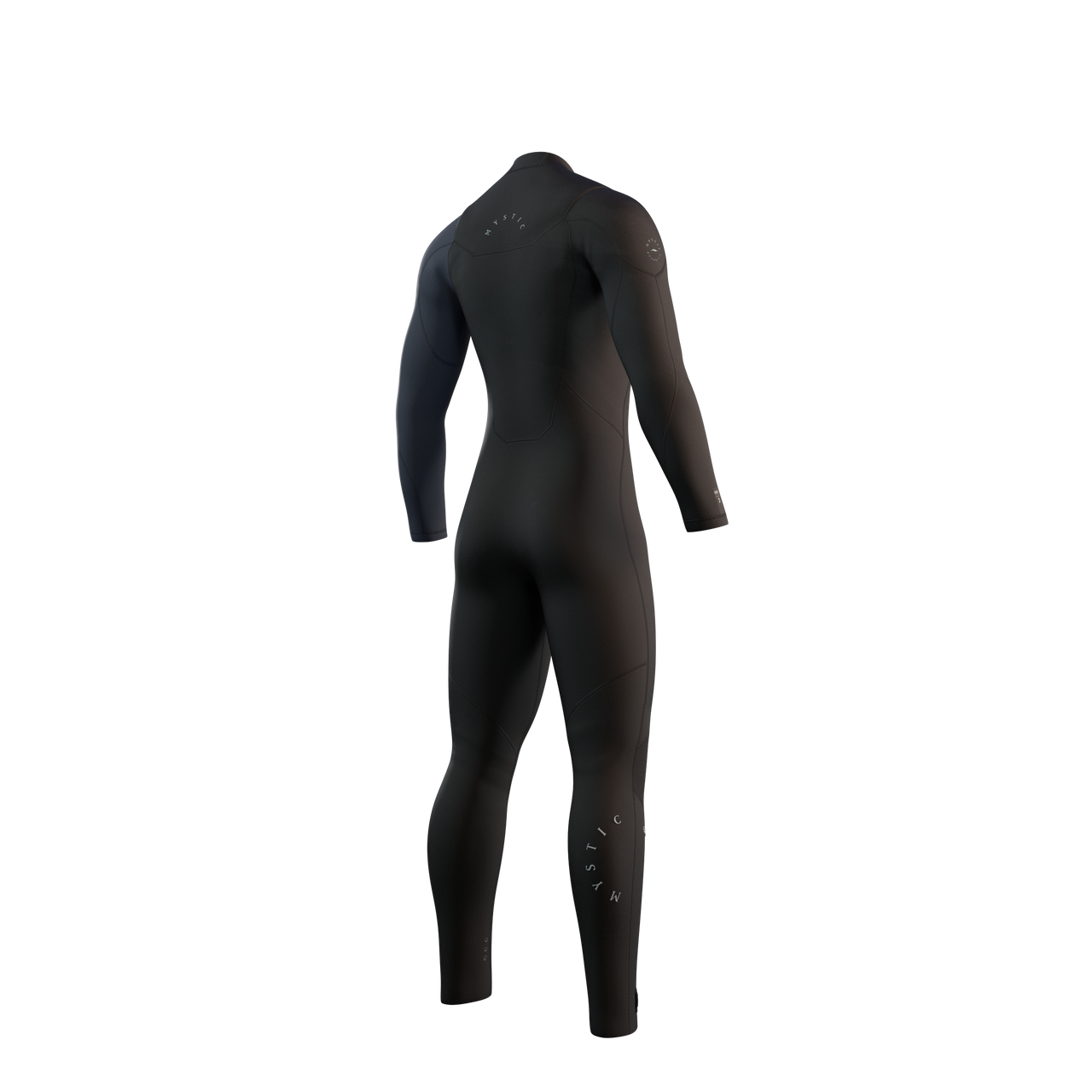 Mystic Marshall Fullsuit 5/3mm Fzip 2023 Black von hinten