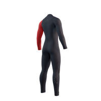Mystic Marshall Fullsuit 5/3mm Fzip 2023 navy red von hinten