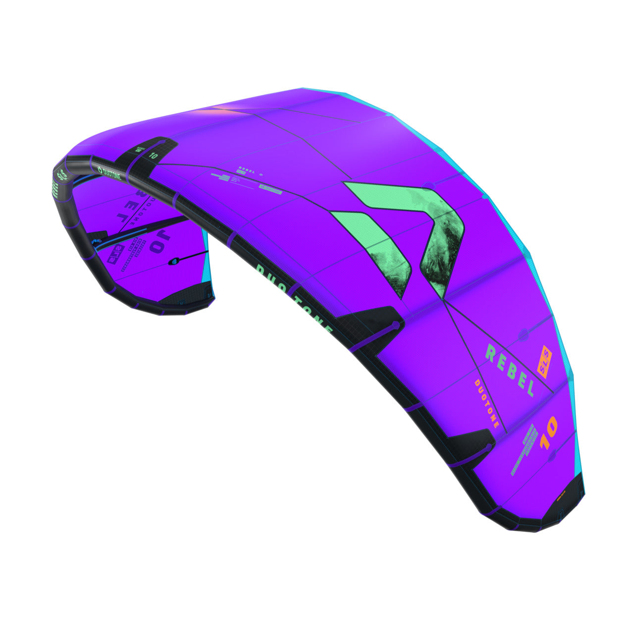Duotone Rebel SLS 2026 – Purple Produktbild von Oben