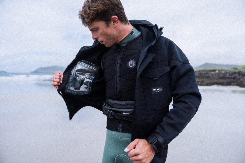 Die Innentasche der Mystic Vortex Fidlock Jacket 2025