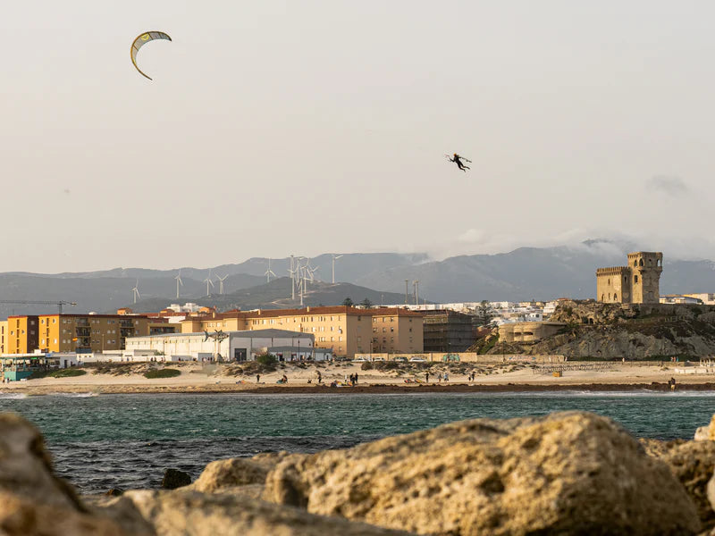 Kite hoher Sprung mit Big Air SLS Duotone