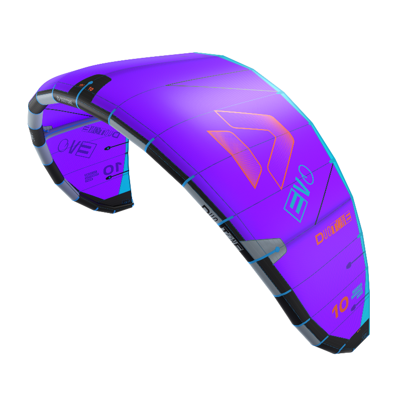 Duotone Evo 2026 in purple von oben