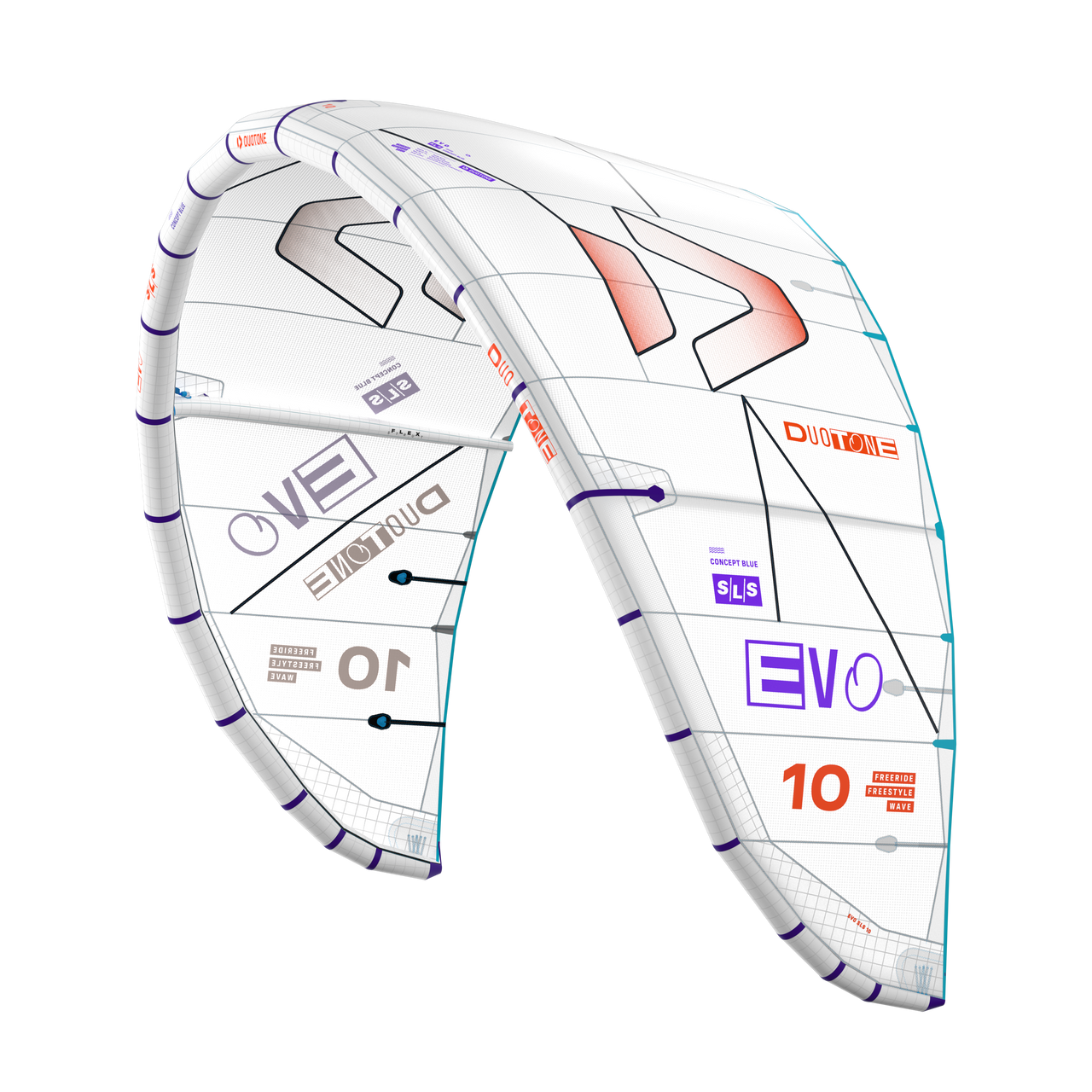 Duotone Evo SLS 2026 Produktbild in Concept Blue