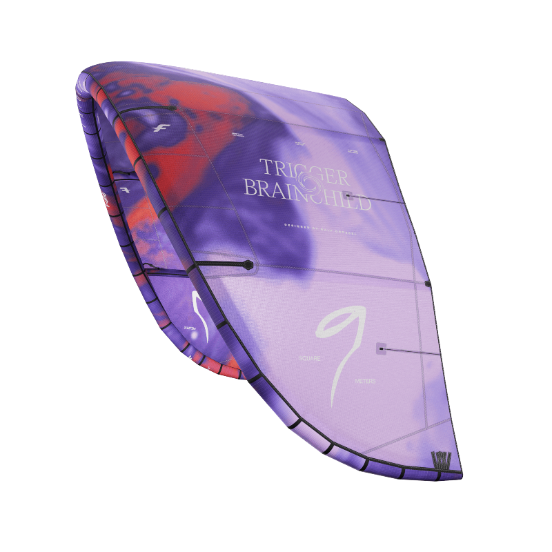 F-One Trigger Brainchild 3 von der Seite