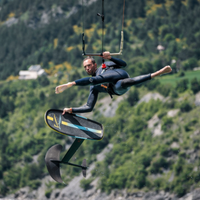 Flysurfer FUSION Control Bar beim kitefoilen