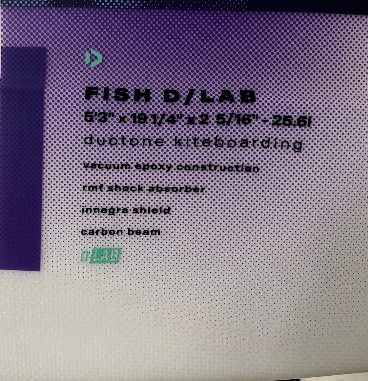 Duotone Fish D/LAB 2024 5´3 Gebraucht II