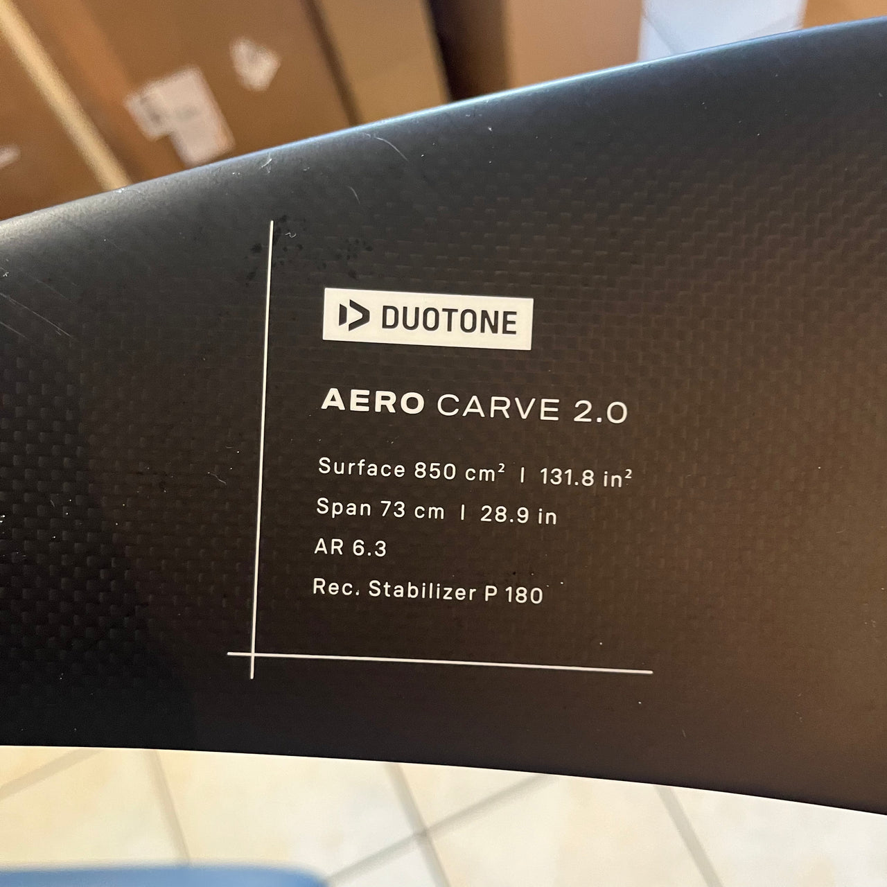 Duotone Carve 2.0 850cm Foil Set 4⭐