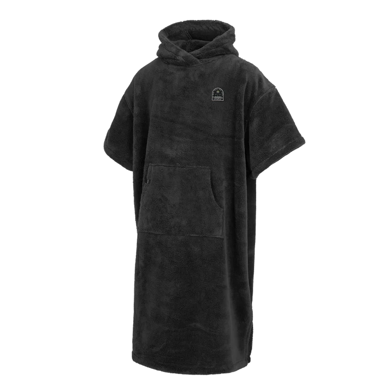 Mystic TEDDY Poncho schwarz