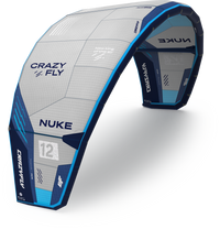 CrazyFly Nuke 2027 Kite Gegenseite mit CrazyFly-Schriftzug