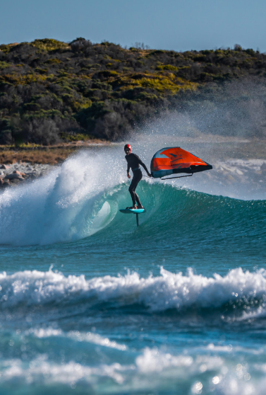 Wave riding mit dem Flysurfer Tao 2