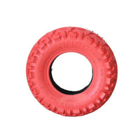 Thumbnail for Kheo Racer 8 Zoll Reifen in Rot – 4er-Set für Mountainboards, ideal für Offroad und unebenes Gelände, bietet optimale Traktion und Stabilität.