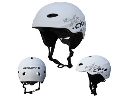 Concept X Helm in weiß