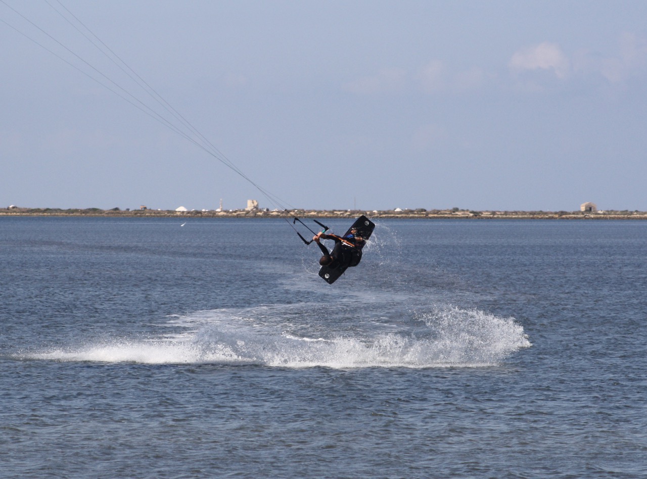 Kitesurfen in Lo Stagnone