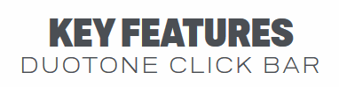 Duotone Click Bar 2018, Kitesurfing, Kitebar, 4-liner