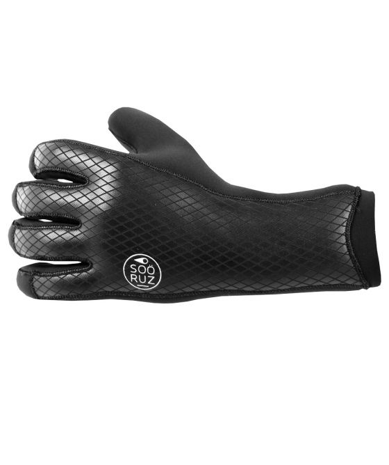 Soöruz 3mm Gloves curved BIRD - black