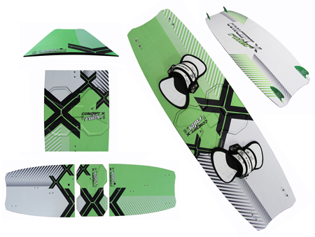 Concept X Kiteboard Ruler Pro Split 