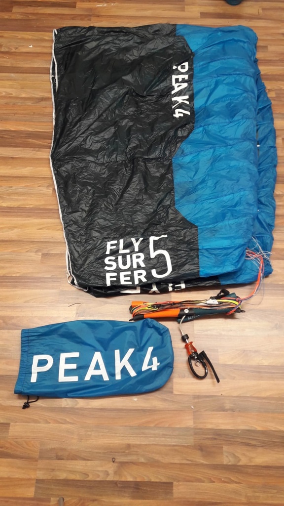 Flysurfer Peak 4  5QM gebraucht inkl Bar